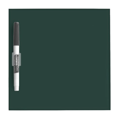 Hunter Green Solid Color Dry Erase Board