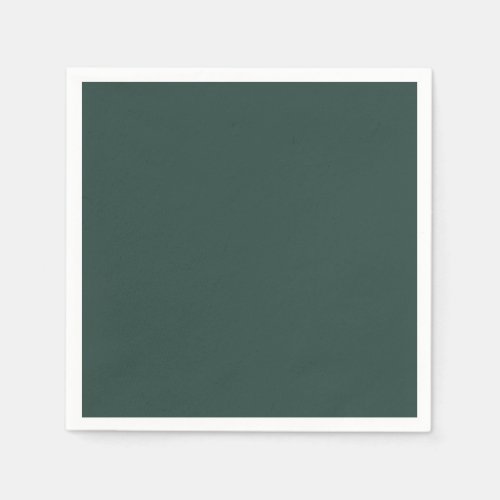 Hunter Green Solid Color Napkins
