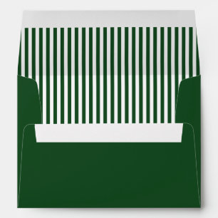 Hunter Green Solid Color Trend Envelope
