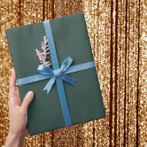 Hunter Green Matte Wrapping Paper
