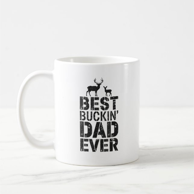 Hunter Humor Design Funny Hunting Dad Coffee Mug (Left)