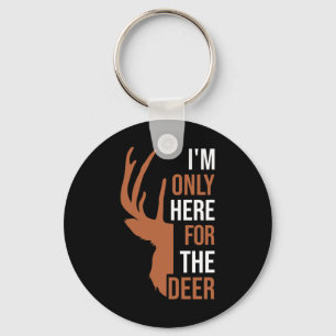 Hunter Hunting Hunt Deer Hunting Buck Elk Antlers Keychain