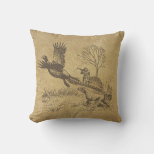 Hunter (Hunting with GSP)  Outdoor Pillow