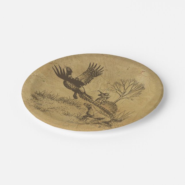 Hunter (Hunting with GSP)     Paper Plates (Angled)