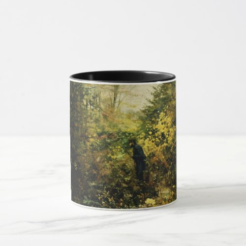 Hunter in the Forest by HA Brendekilde Mug