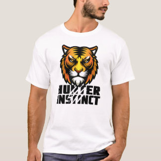 Hunter Instinct Tiger Head  T-Shirt