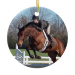 Hunter Jumper Horse Ornament