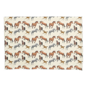 Hunter Jumper Horses Equine Pillowcase
