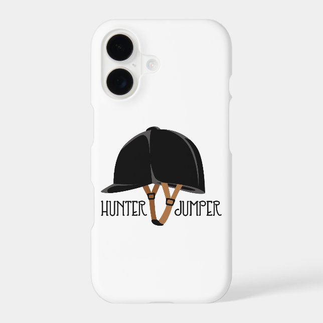 Hunter Jumper Iphone Case (Back)