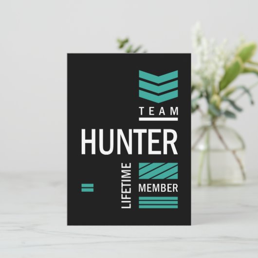 Hunter Lifetime Member (Standing Front)