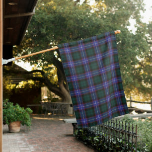 Hunter Modern Clan Tartan House Flag