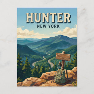 Hunter Mountain New York Postcard