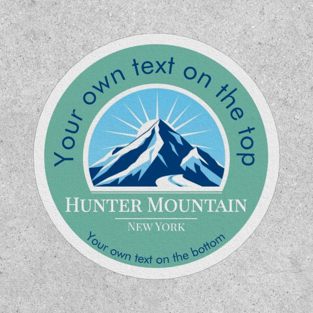 Hunter Mountain New York ski resort  Patch (Front)