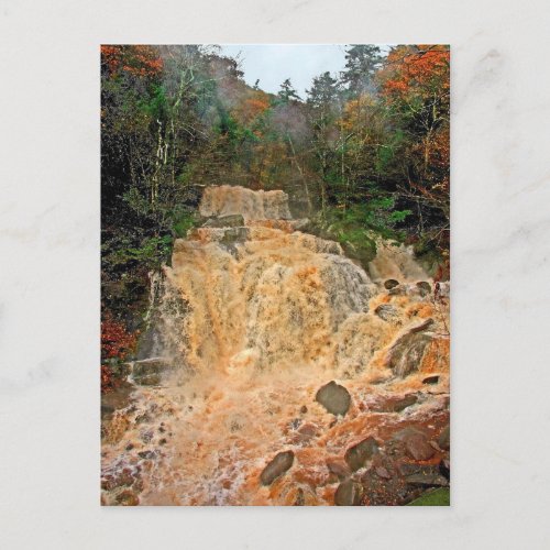 Hunter Mountain Waterfall Postcard