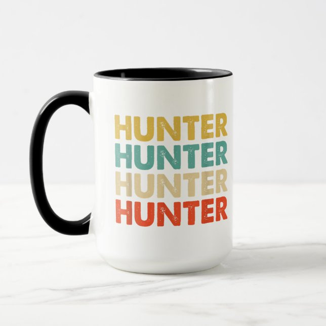 Hunter Name Shirts & Gifts Hunter Name Mug (Left)