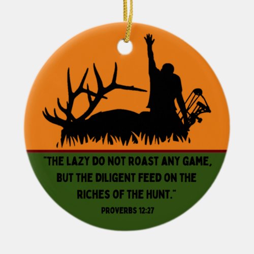 Hunter Ornament