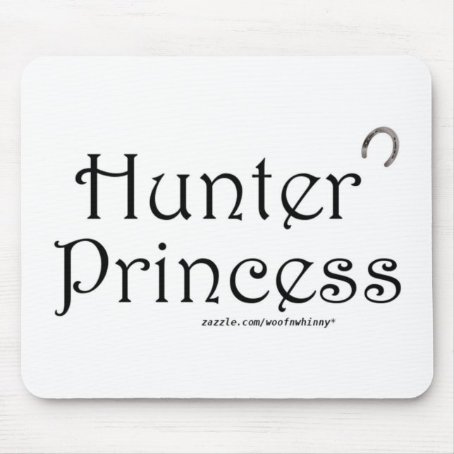 Hunter Princess Mouse Pad (Front)