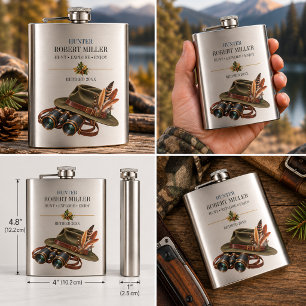 Hunter Retirement Hunt Explore Enjoy Flask
