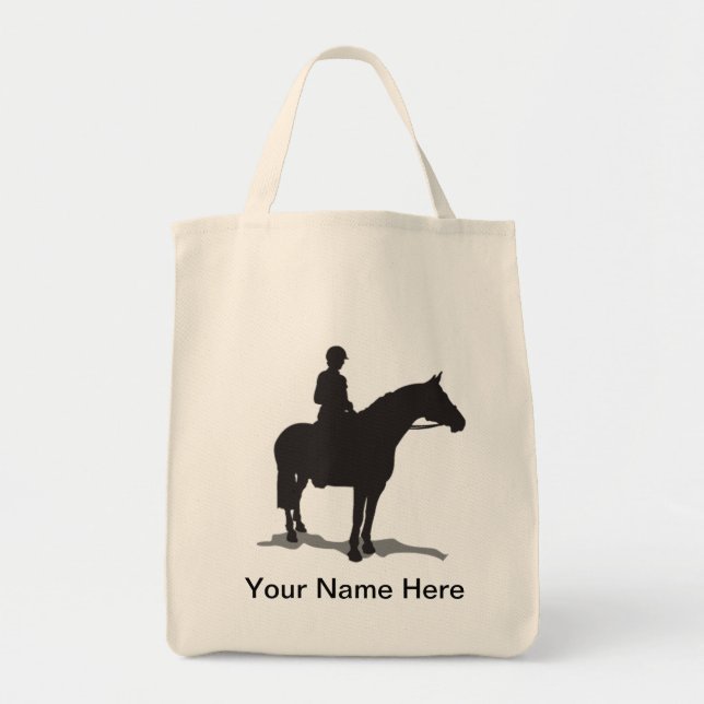 Hunter Rider Tote Bag (Front)