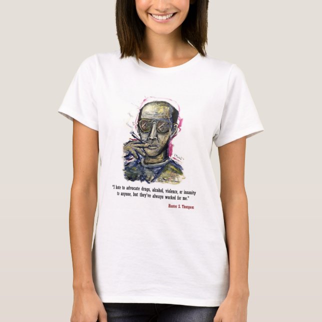 Hunter S. Thompson T-Shirt (Front)
