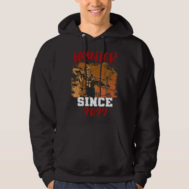 Hunter since 2022 hoodie (Front)