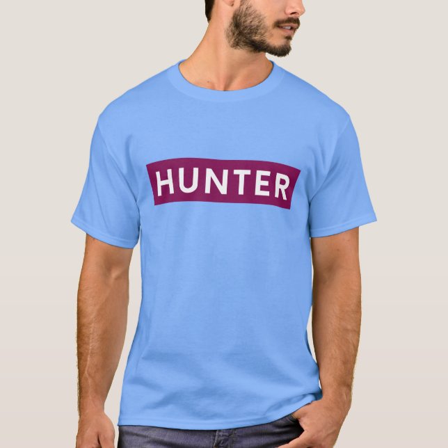 Hunter T-shirt design (Front)