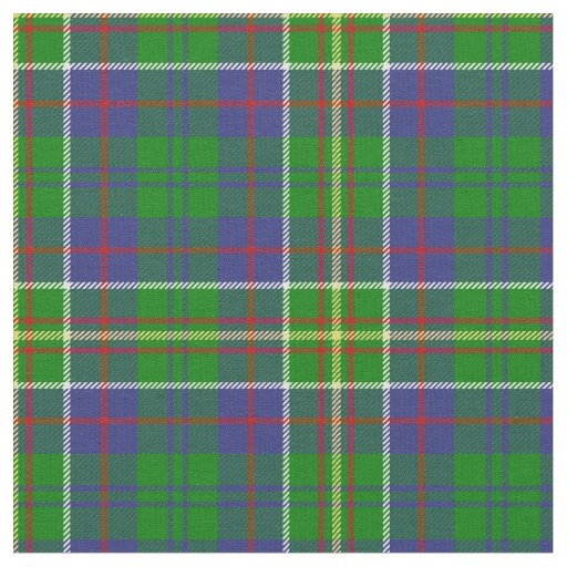 Hunter Tartan Print Fabric