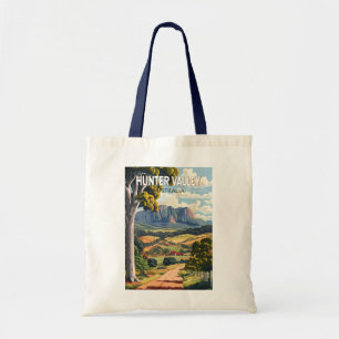 Hunter Valley Australia Travel Art Vintage Tote Bag