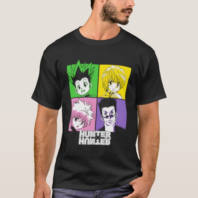 Hunter X Hunter Character Pop T-Shirt (Front)