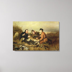 Hunters, 1816 canvas print