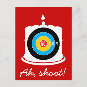 Hunter's 50th Birthday Target Invitation
