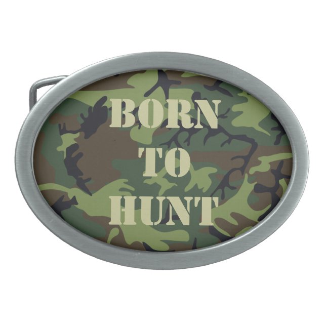 Hunters Belt Buckle (Front)