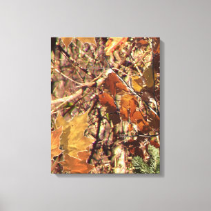 Hunter's Camo Camouflage Painting Customize This! Canvas Print