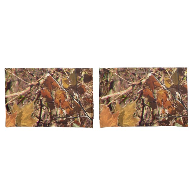 Hunter's Camo Camouflage Painting Pillow Case (Front-Set)
