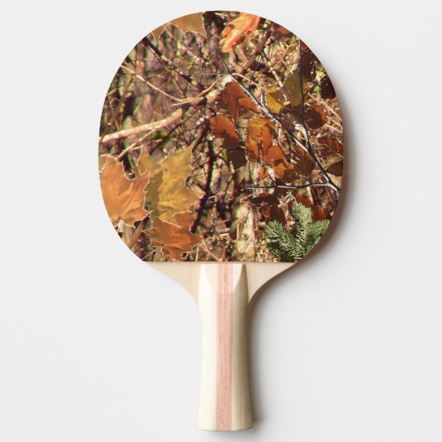 Hunter's Camouflage Painting Decor Ping-Pong Paddle (Front)