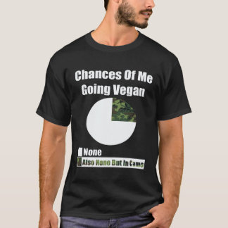 Hunters Chances Of Me Going Vegan Hunting  1 T-Shirt