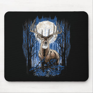 Hunters Deer Hunting Big Whitetail Buck Mouse Pad