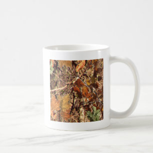 Hunter's Fall Nature Camouflage Painting Decor Coffee Mug
