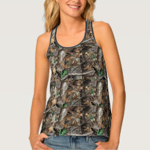 Hunters Forest Tree Camo #1 Tank Top