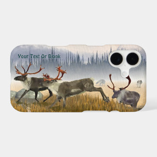 Hunters In The Mist (Caribou) iPhone 17 Case