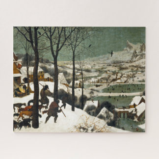 Hunters in the Snow by Pieter Bruegel the Elder Jigsaw Puzzle