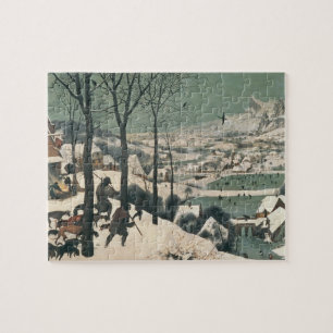 Hunters in the Snow - January, 1565 Jigsaw Puzzle