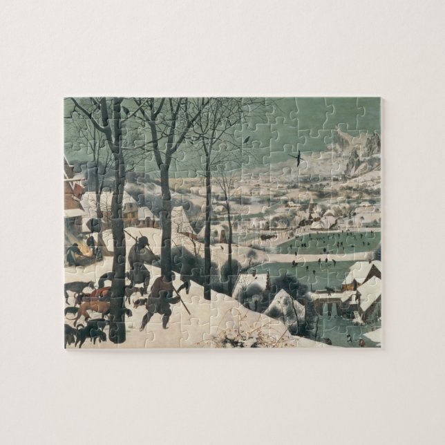 Hunters in the Snow - January, 1565 Jigsaw Puzzle (Horizontal)