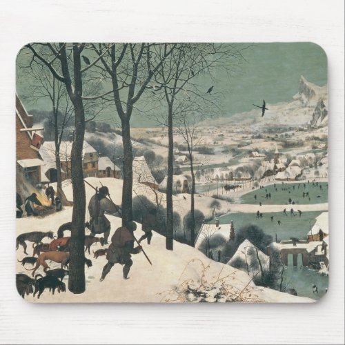 Hunters in the Snow _ January 1565 Mouse Pad