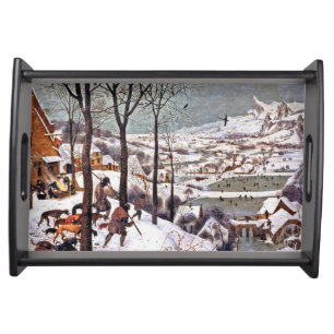 Hunters in the Snow, Pieter Bruegel the Elder Serving Tray