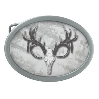 Hunters Outdoors man Deer Skull Belt Buckle