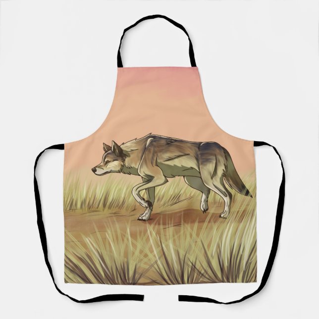 Hunting at Sunrise Apron (Front)