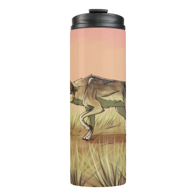 Hunting at Sunrise Thermal Tumbler (Front)