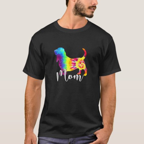 Hunting Beagle Mom Tie Dye Dog Hound Hippie Dye T_Shirt