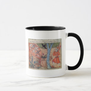 Hunting Birds, from 'The Book of Kalila and Mug